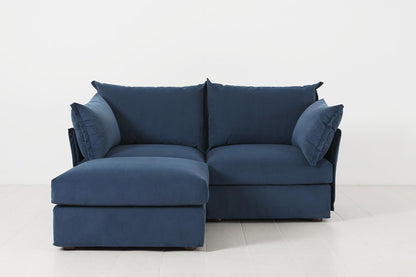Model 06 2-Seater Left Chaise Sofa, Teal