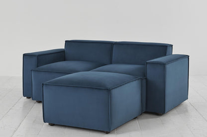 Model 03 2-Seater Right Chaise Sofa, Teal