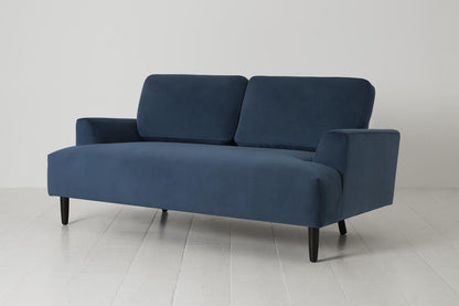 Zweisitzer-Sofa Model 05, Blaugrün
