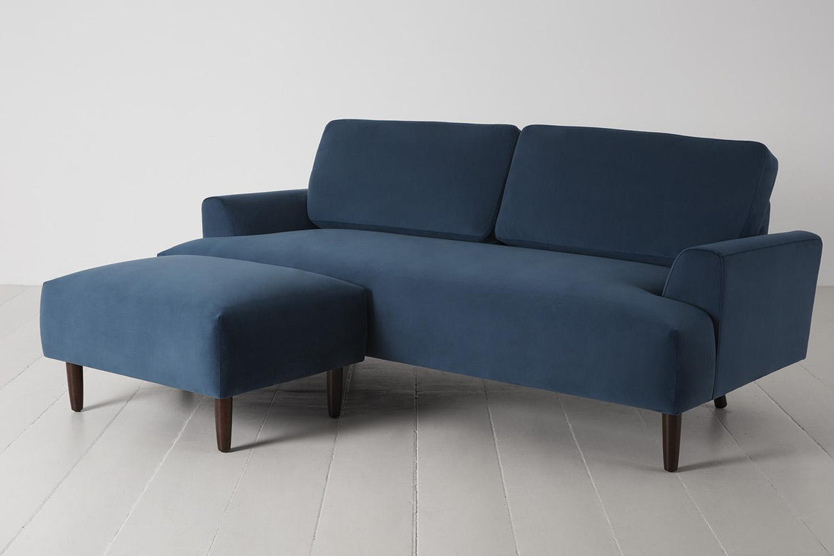 Dreisitzer-Sofa Model 05 mit Chaiselongue links