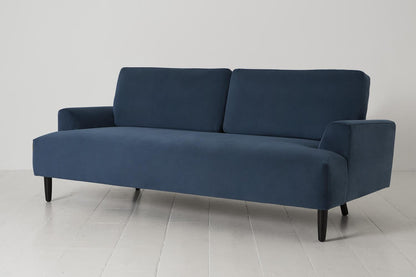 Dreisitzer-Sofa Model 05, Blaugrün
