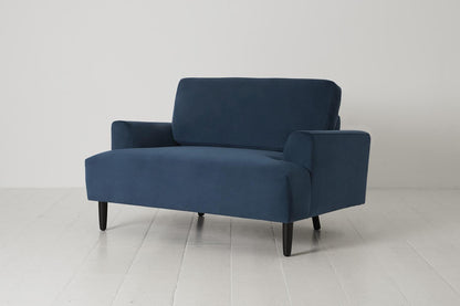 Loveseat Model 05, Blaugrün