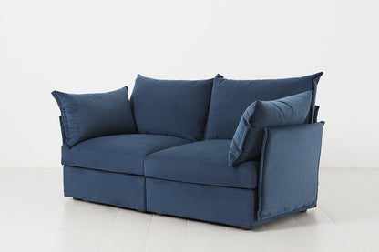 Zweisitzer-Sofa Model 06, Blaugrün