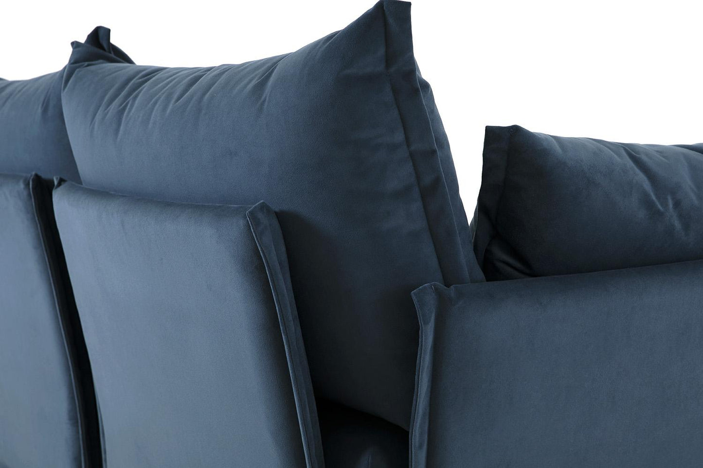 Model 06 2-Seater Left Chaise Sofa, Teal