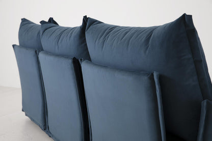 Model 06 3-Seater Right Chaise Sofa, Teal