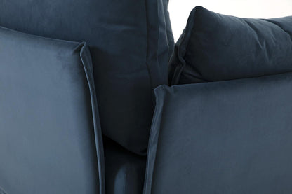 Sessel Model 06, Blaugrün