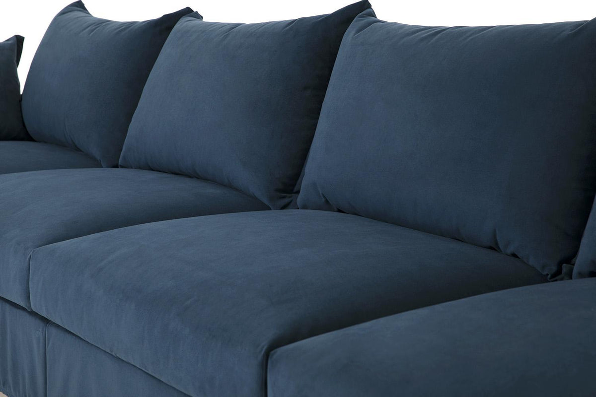 Viersitzer-Sofa Model 06 mit Ecke links