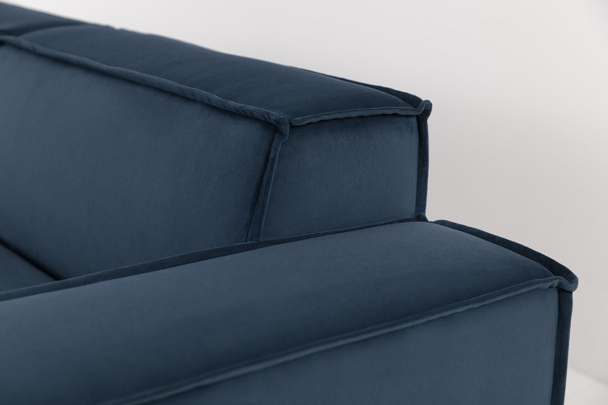 Model 03 2-Seater Right Chaise Sofa, Teal