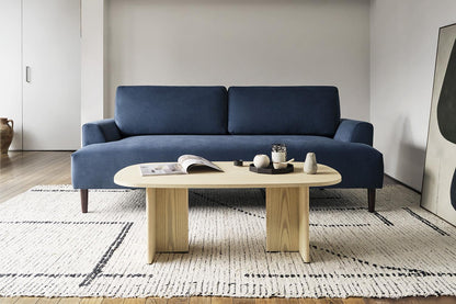 Dreisitzer-Sofa Model 05, Blaugrün