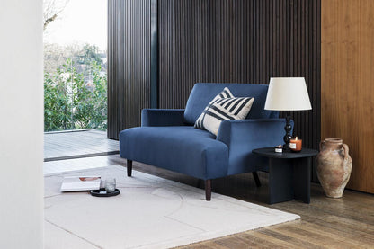 Loveseat Model 05, Blaugrün