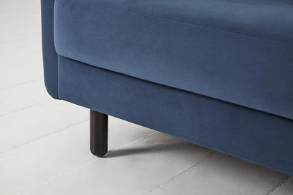 Model 04 Dreisitzer-Schlafsofa, Blaugrün