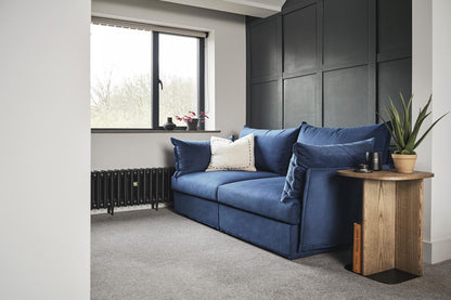 Zweisitzer-Sofa Model 06, Blaugrün
