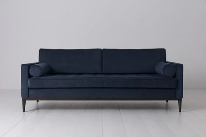 Model 02 Dreisitzer-Schlafsofa , Blaugrün