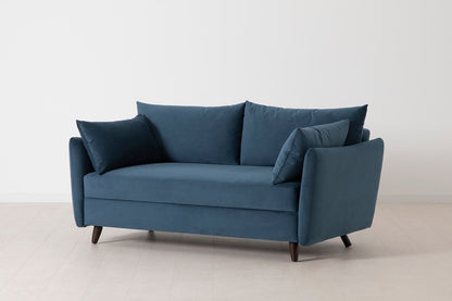 2,5-Sitzer-Schlafsofa Model 08, Blaugrün