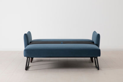 2,5-Sitzer-Schlafsofa Model 08, Blaugrün