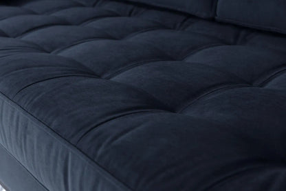 Model 02 Dreisitzer-Schlafsofa , Blaugrün