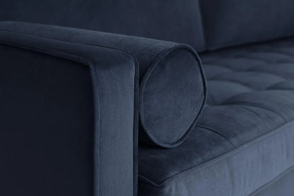 Model 02 Dreisitzer-Schlafsofa , Blaugrün