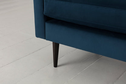 Dreisitzer-Sofa Model 01, Blaugrün
