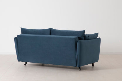2,5-Sitzer-Schlafsofa Model 08, Blaugrün