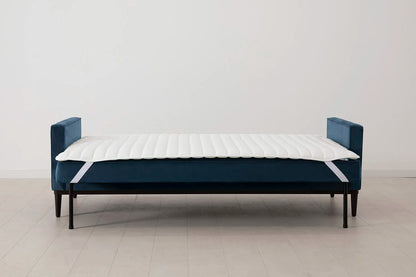 Model 02 Dreisitzer-Schlafsofa , Blaugrün