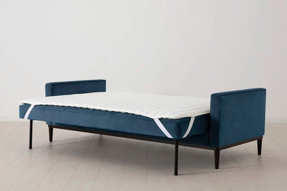 Model 02 Dreisitzer-Schlafsofa , Blaugrün
