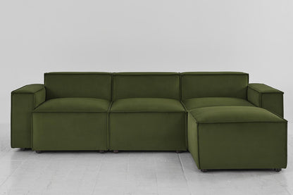 Model 03 3-Seater Right Chaise Sofa, Vine