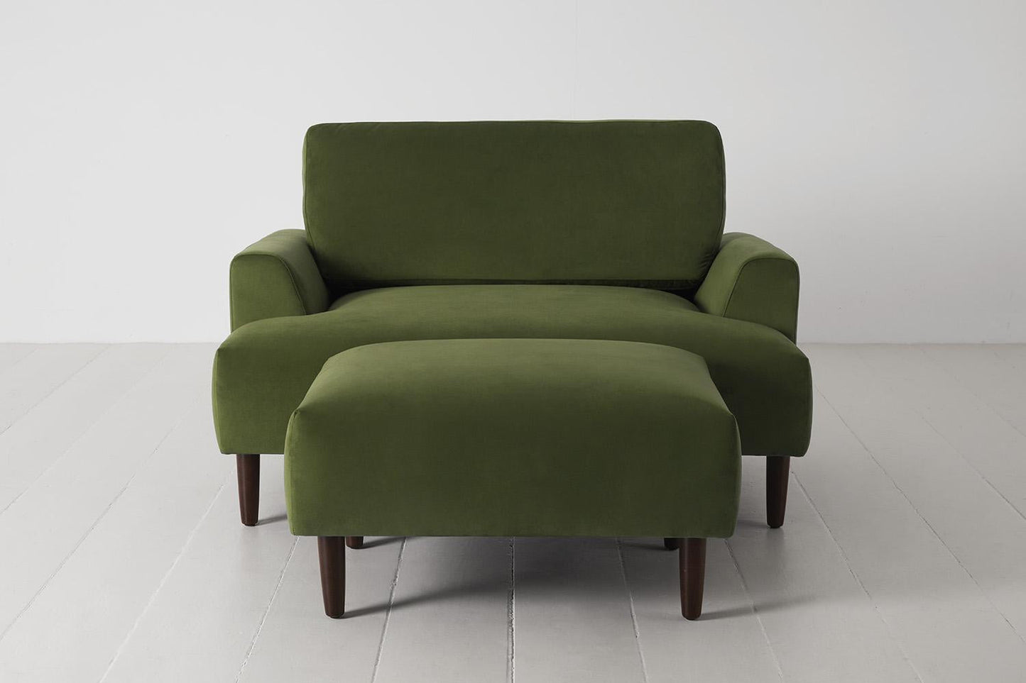 Chaiselongue Model 05, Laubgrün