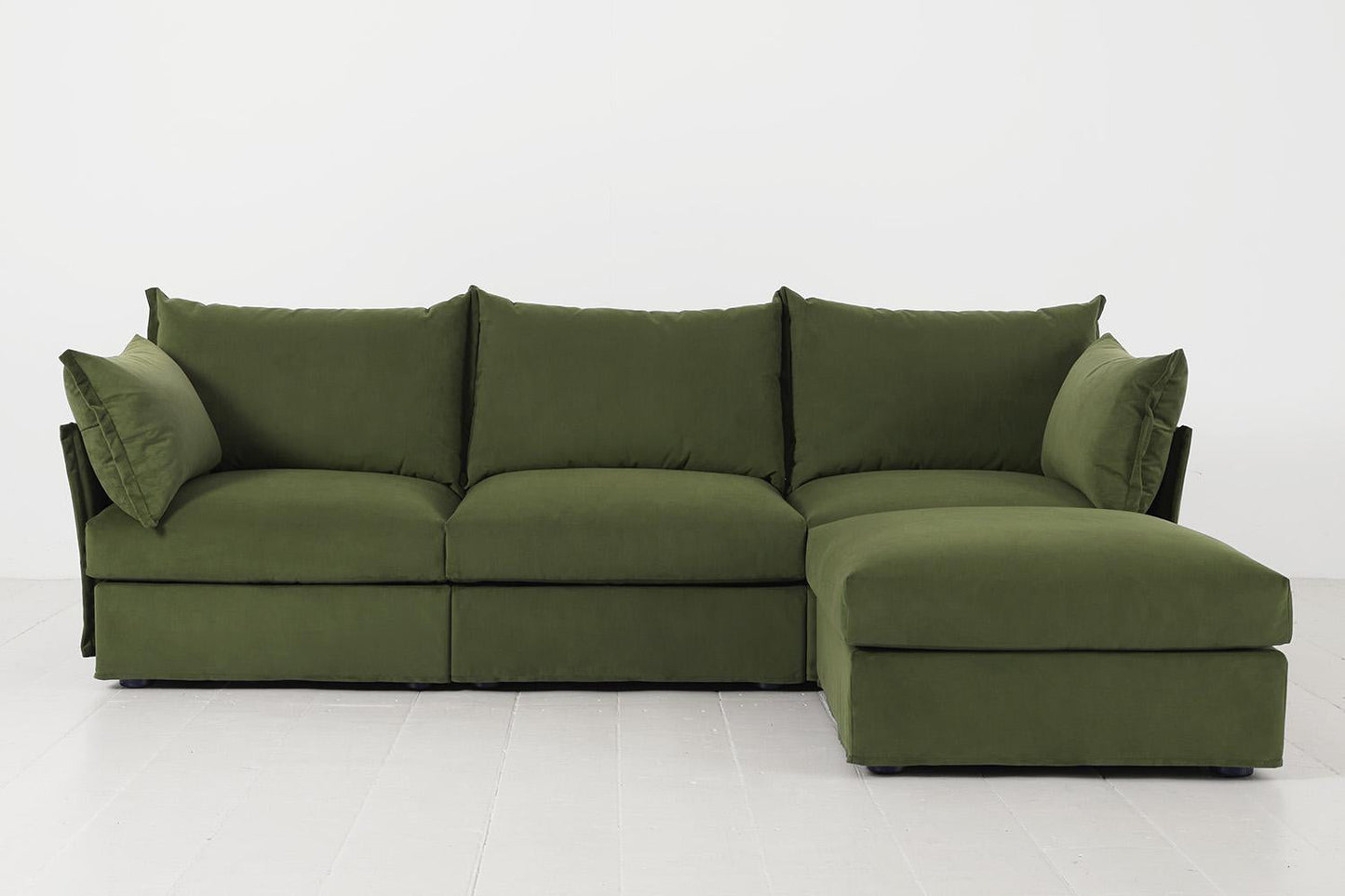 Dreisitzer-Ecksofa Model 06 mit Ecke rechts