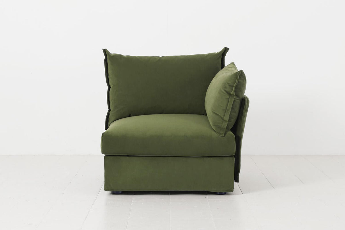 Model 06 Right Arm Module Sofa, Vine