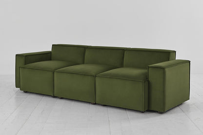 Model 03 3-Seater Sofa, Vine
