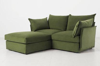Model 06 2-Seater Left Chaise Sofa, Vine