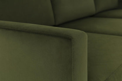 Model 01 2-Seater Sofa with Ottoman, Vine