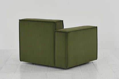 Model 03 Left Arm Sofa Module, Vine