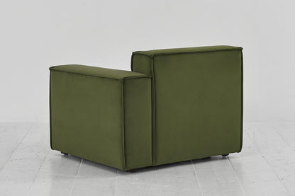 Model 03 Right Arm Sofa Module, Vine
