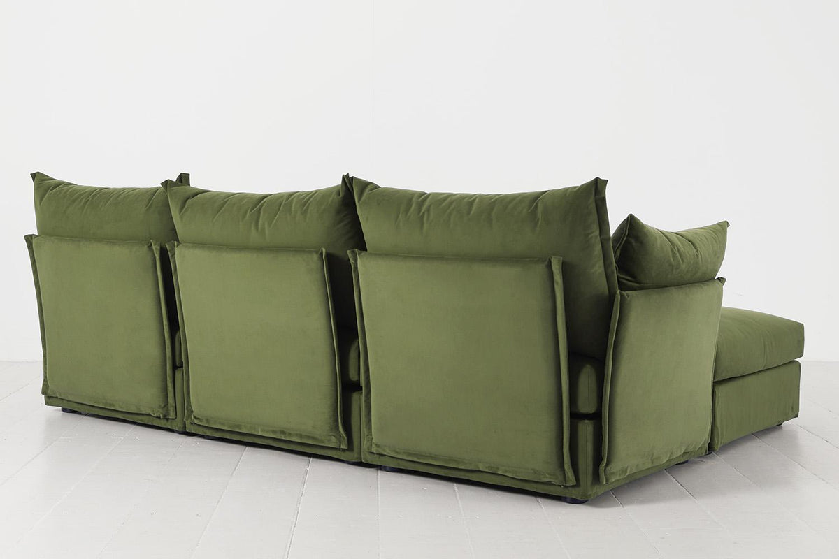 Dreisitzer-Ecksofa Model 06 mit Ecke rechts