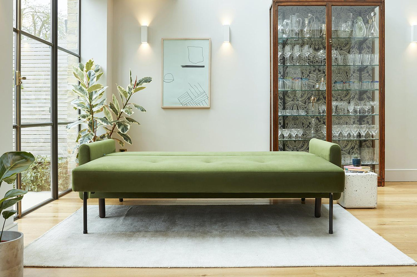 Model 04 Dreisitzer-Schlafsofa