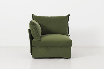 Model 06 Left Arm Module Sofa, Vine