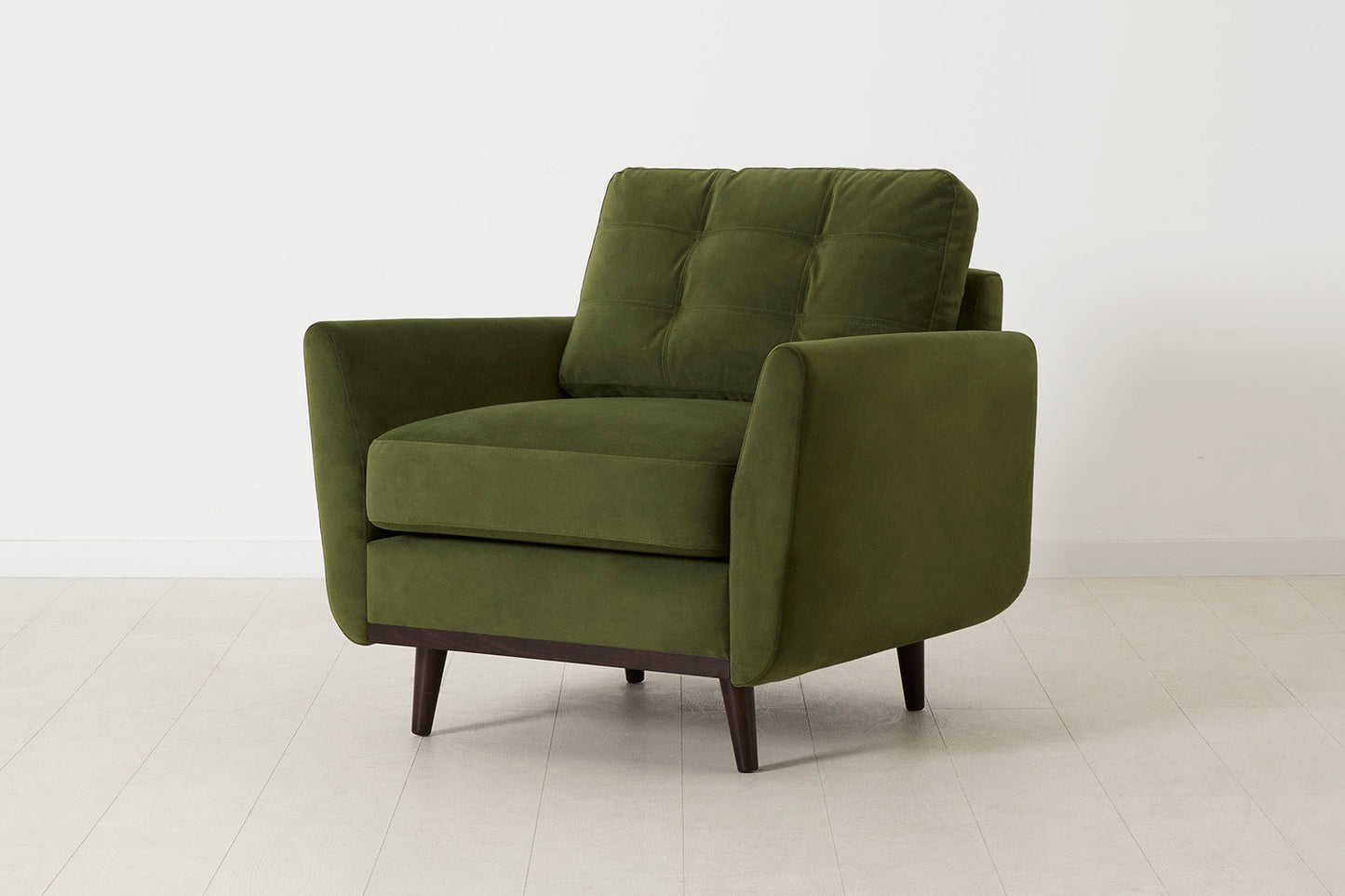 Sessel Model 10, Laubgrün