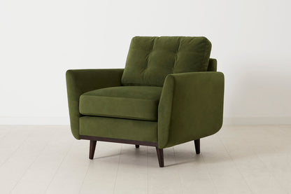 Sessel Model 10, Laubgrün