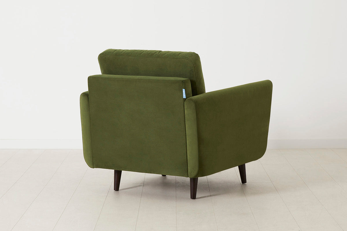 Sessel Model 10, Laubgrün