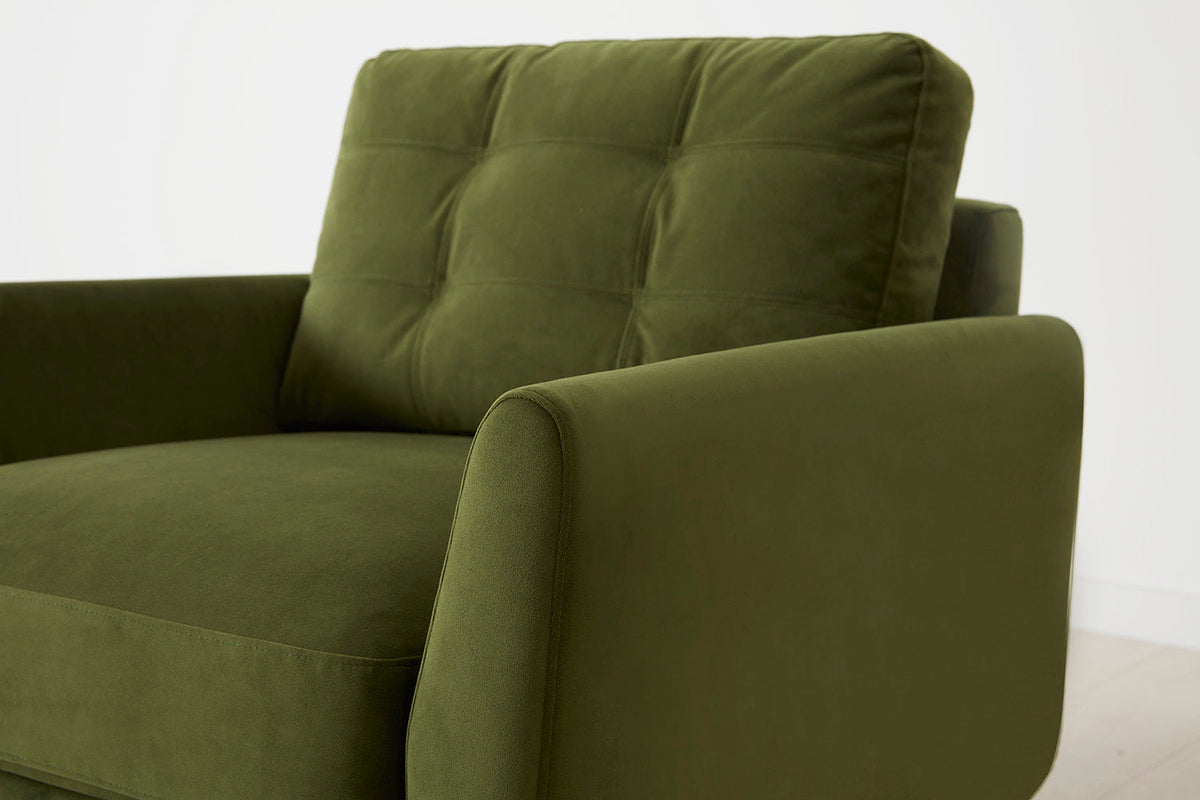 Sessel Model 10, Laubgrün