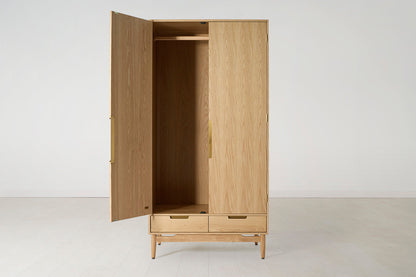 Kleiderschrank 01, Eiche