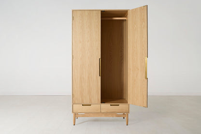 Kleiderschrank 01, Eiche