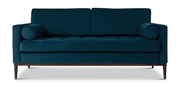 Blaue Sofas