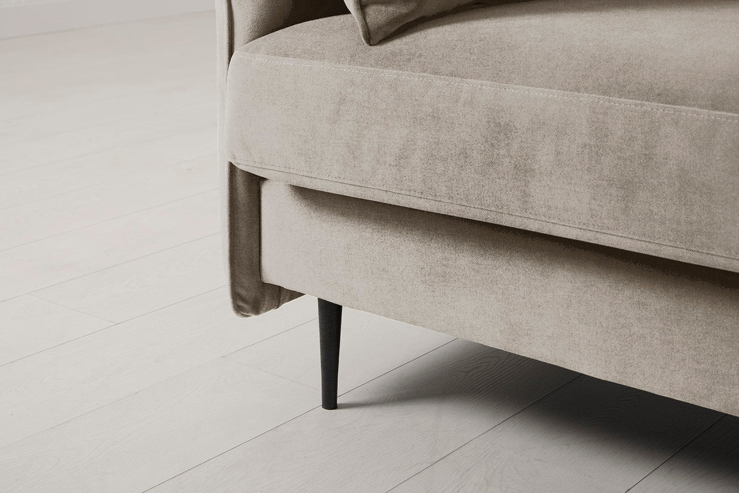 Model 19 Loveseat, Kreideweiß