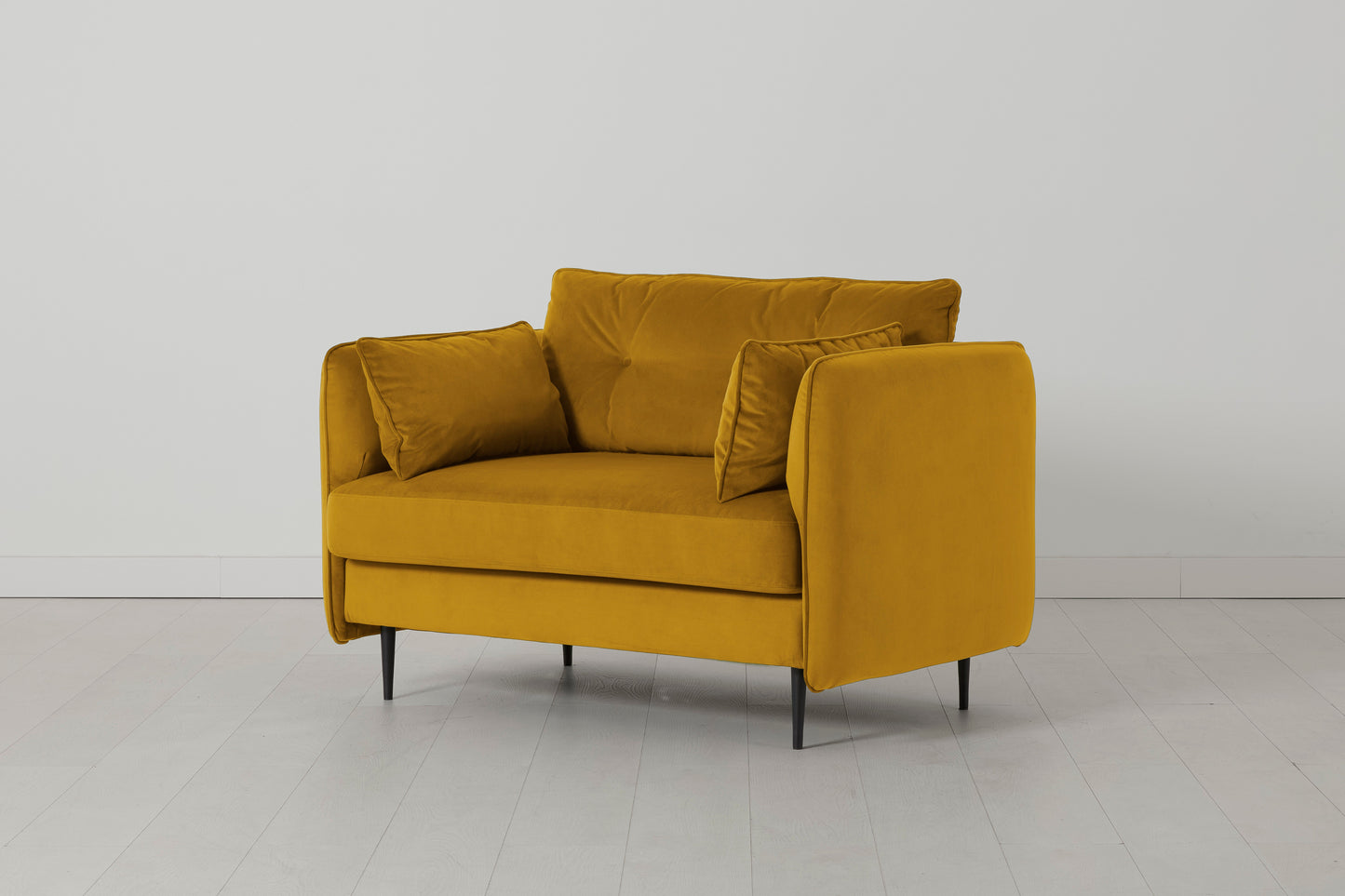 Model 19 Loveseat, Mustard