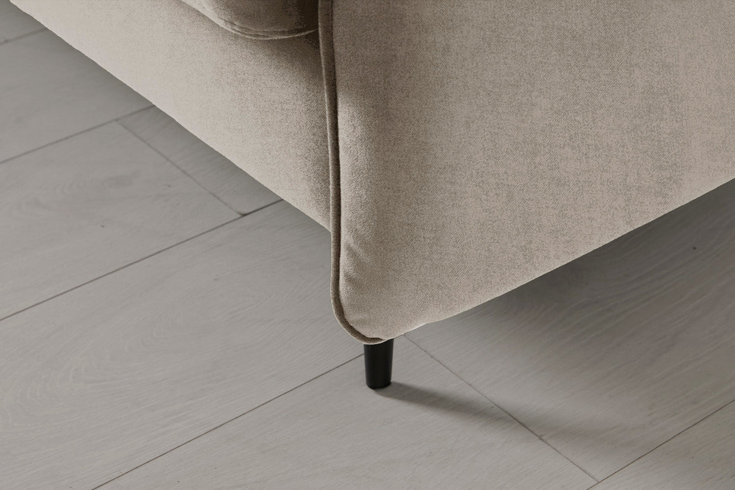Model 19 Zweisitzer-Sofa, Kreideweiß