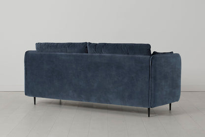 Model 19 3 Seater Sofa, Ocean — angle view