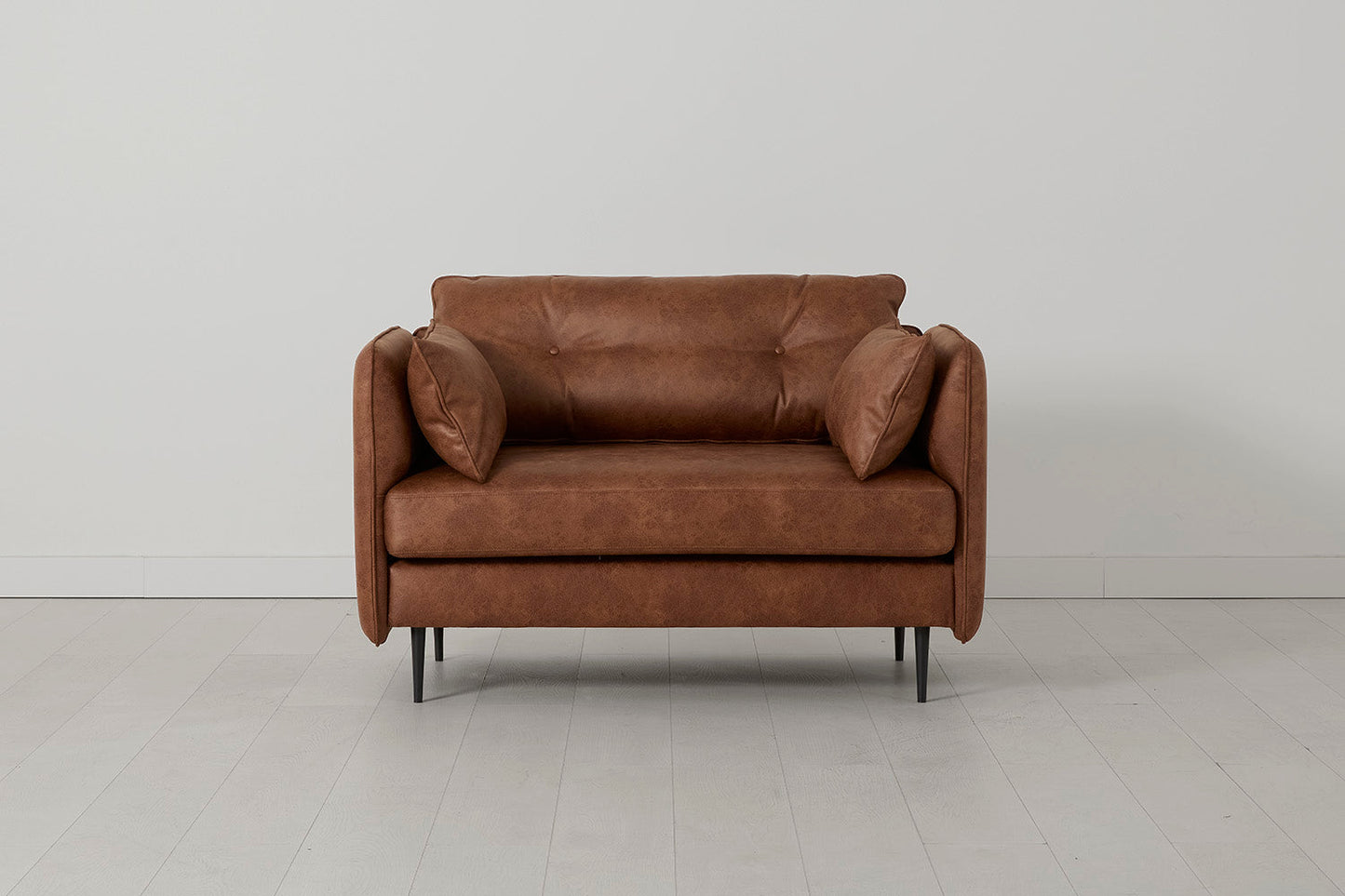 Model 19 Loveseat, Kastanienbraun