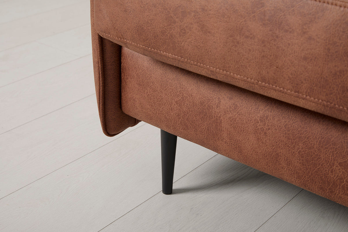 Model 19 2 Seater Sofa, Chestnut — Model 19 - Detail - Chestnut 04